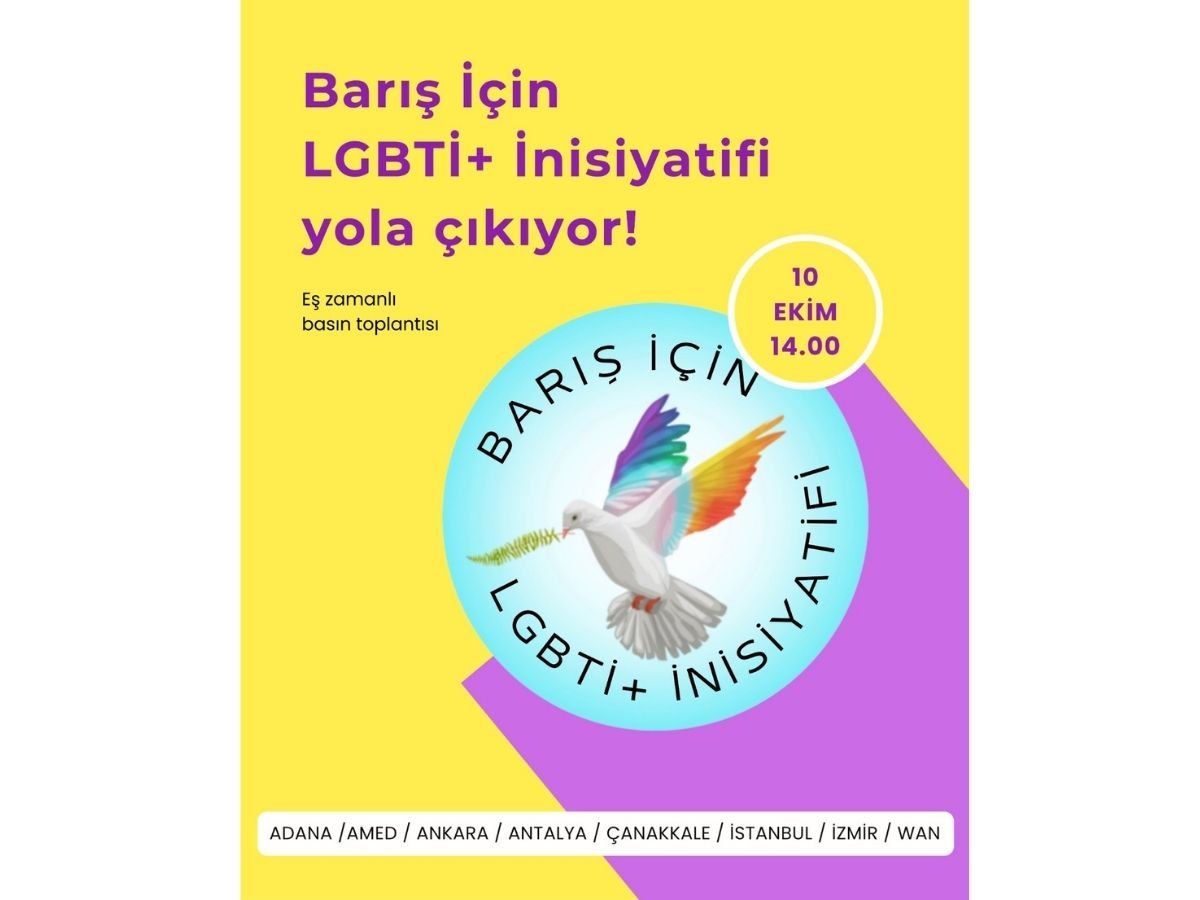 Barış için LGBTİ+’lar Yola Çıkıyor!