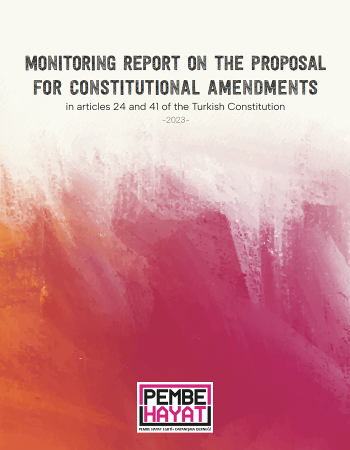 MONITORING REPORT ON THE PROPOSAL FOR CONSTITUTIONAL AMENDMENTS